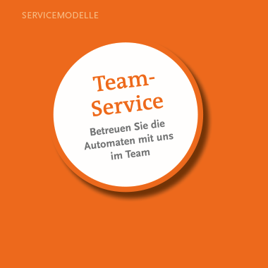 Automat im Team-Service betreuen lassen